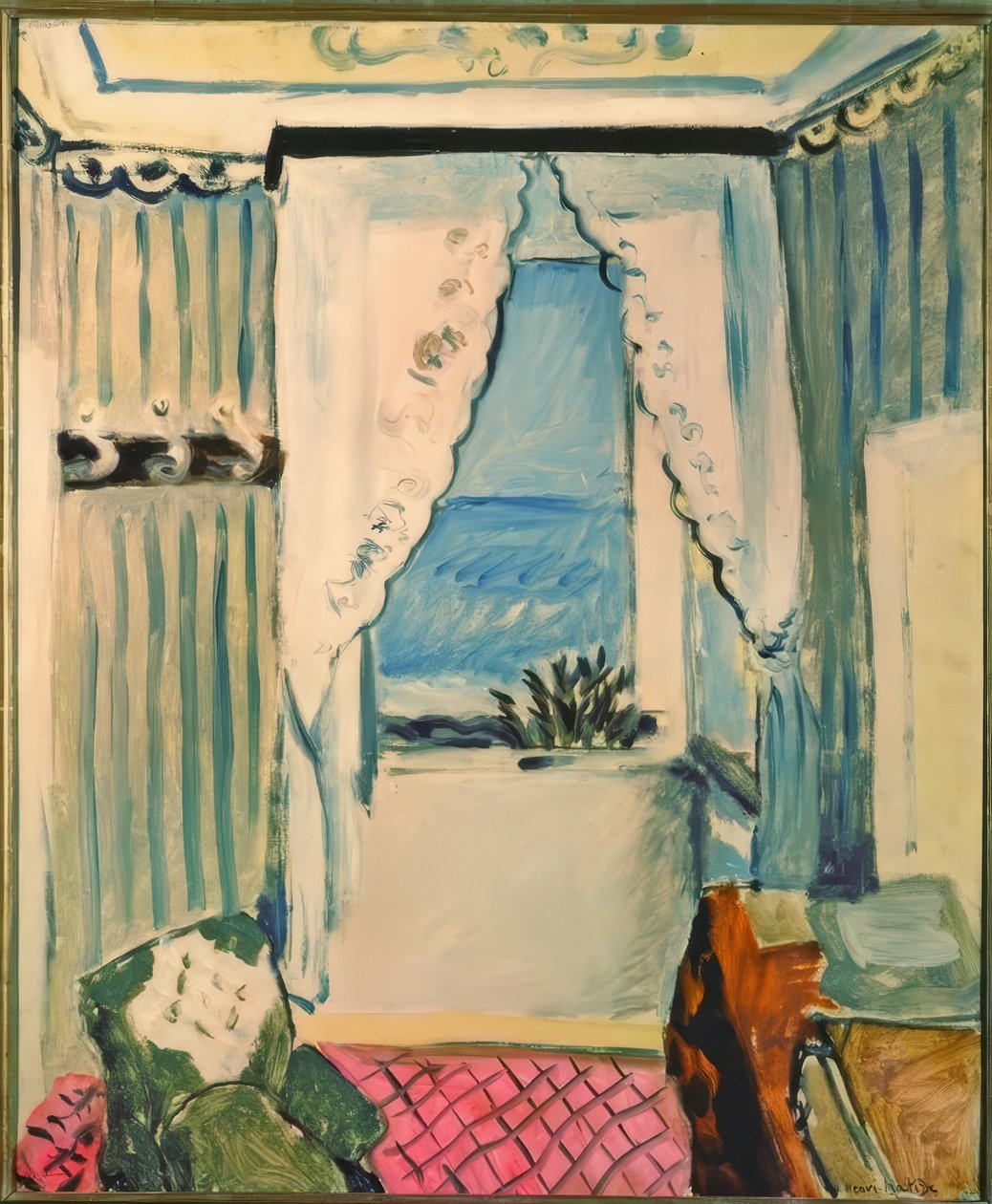 Flot interiør af Henri Matisse