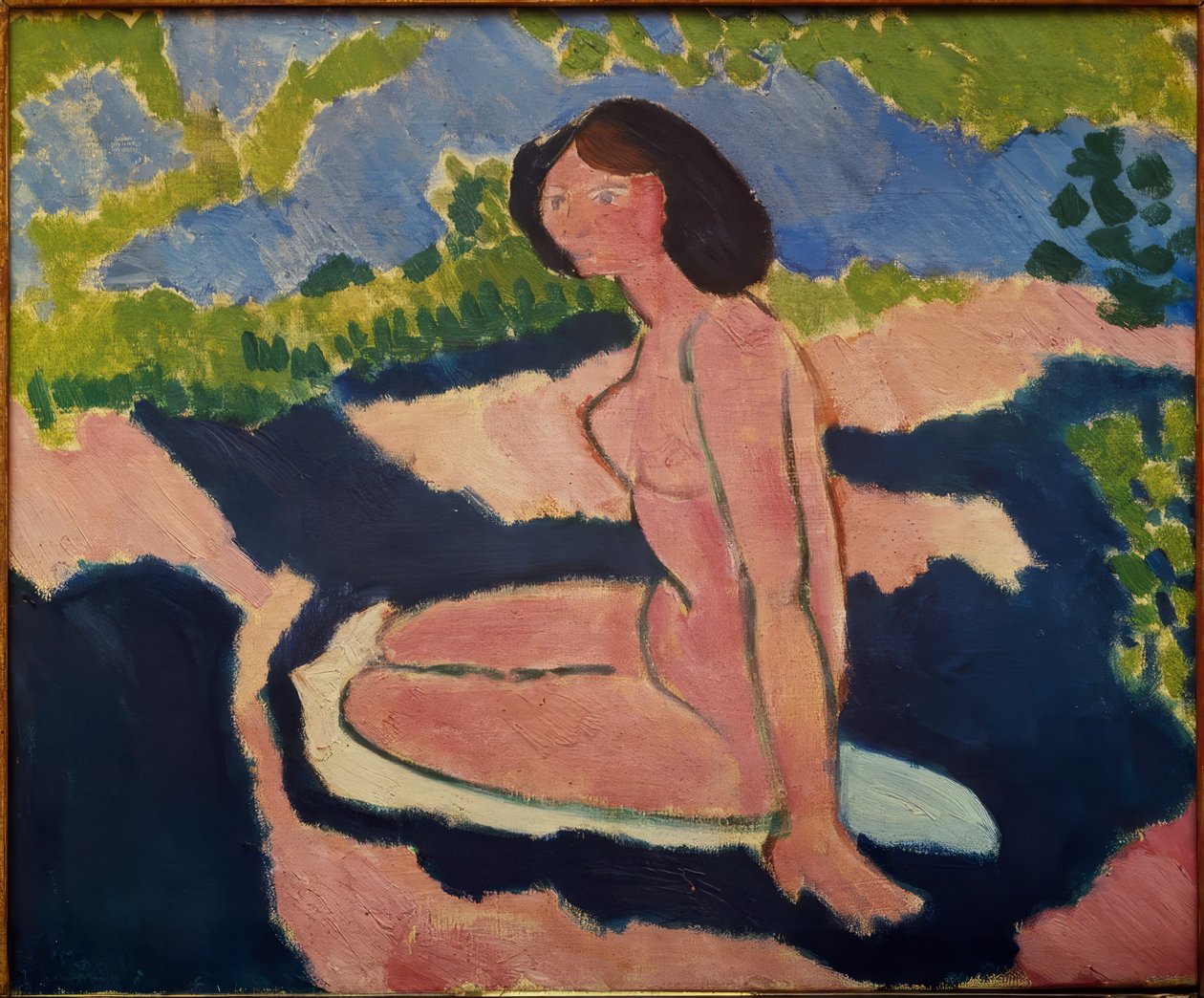 Nu assis af Henri Matisse