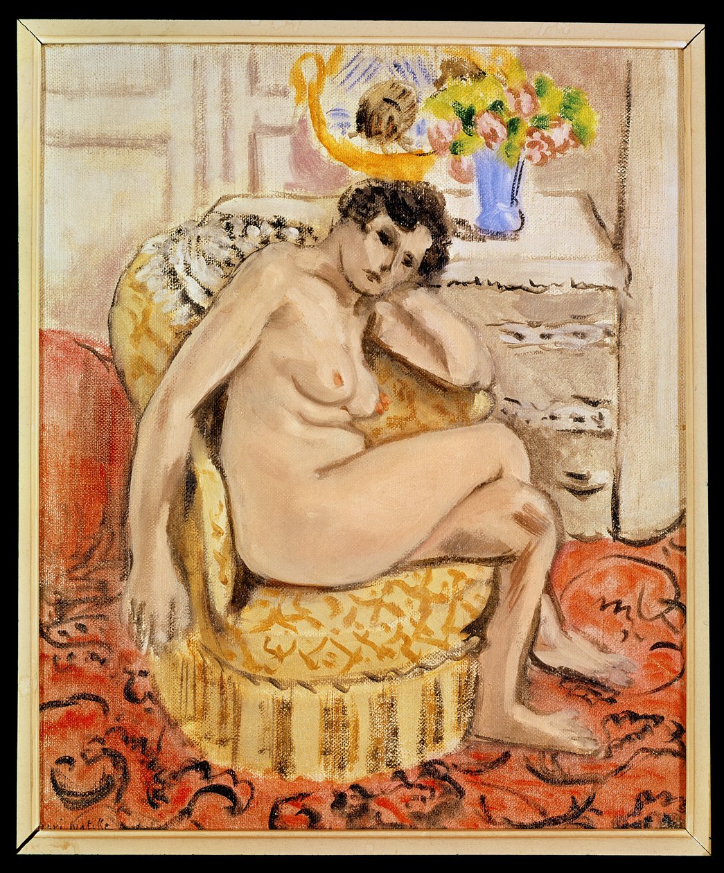 Nøgen i en lænestol af Henri Matisse