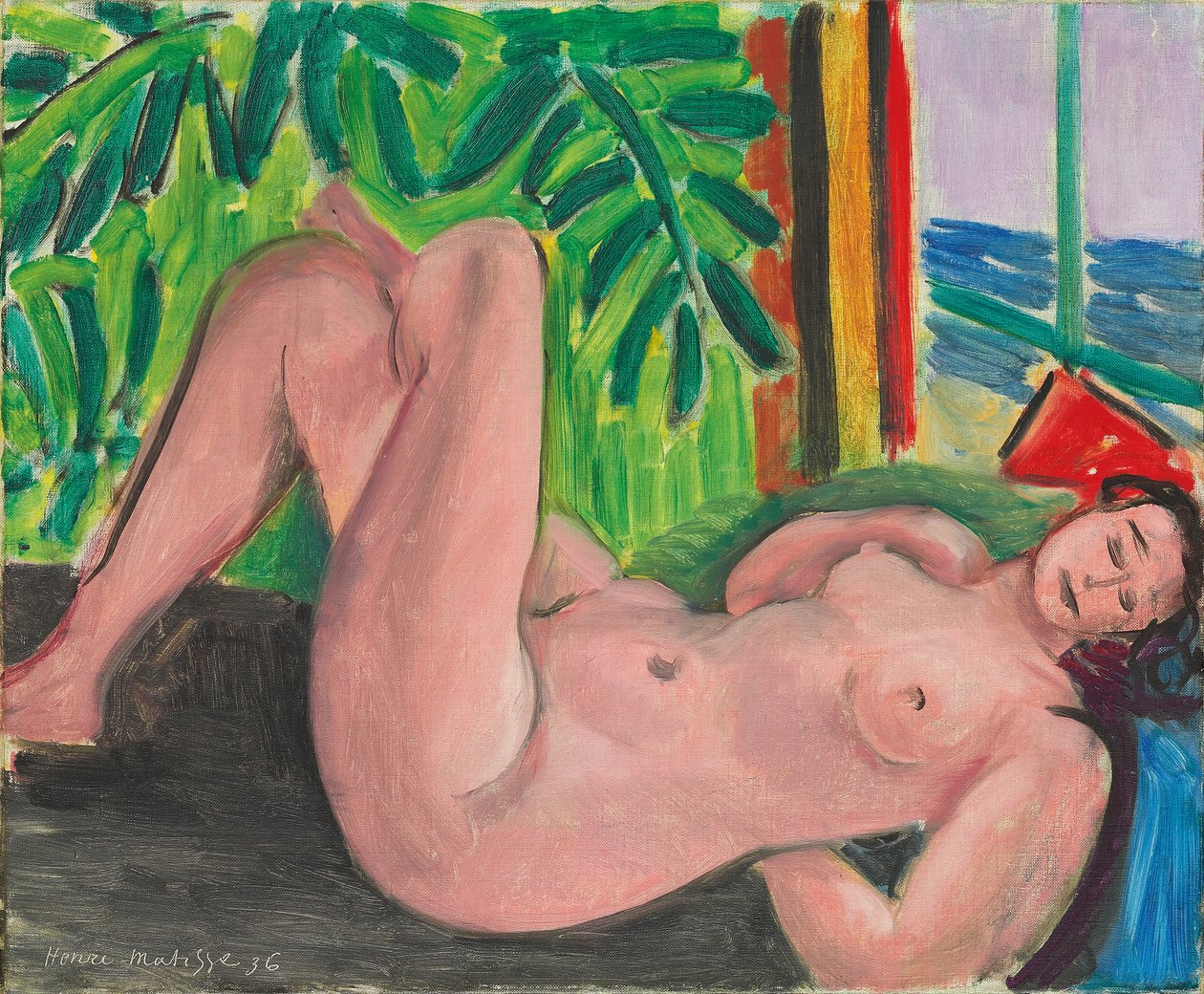 Nøgen med krydsede ben af Henri Matisse