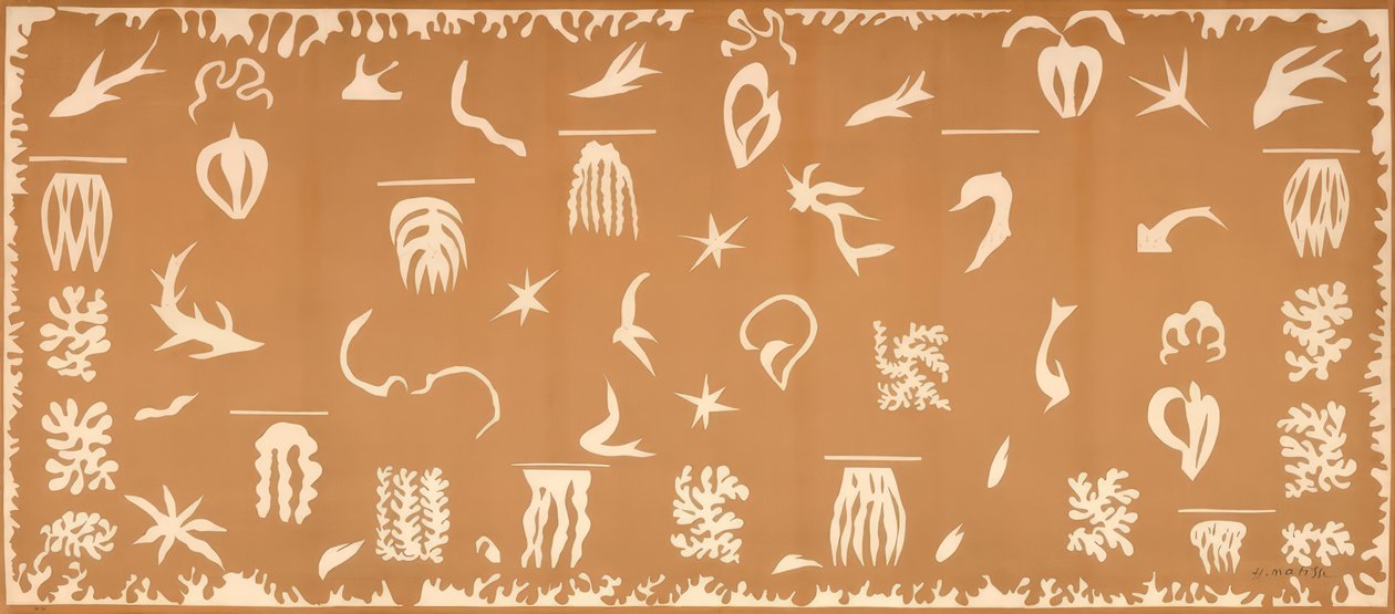 Océanie - La Mer (Oceanien - Havet) af Henri Matisse