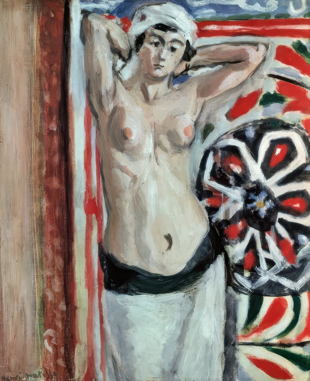Odalisken med løftede arme af Henri Matisse