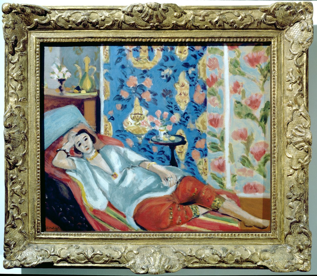 Odalisque i røde culottes af Henri Matisse