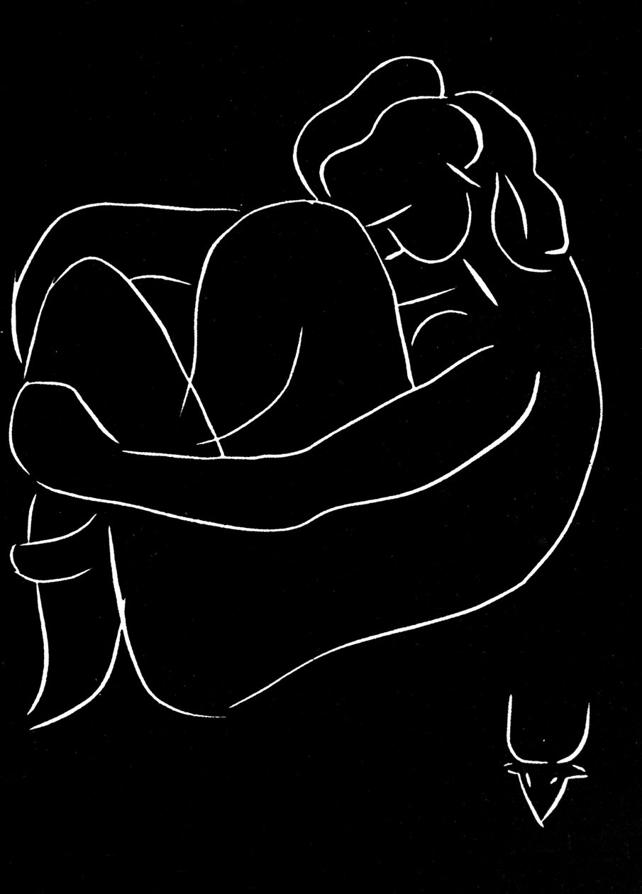 Pasiphae Chant De Minos (Les Crétois) af Henry De Montherlant, udgivet 1944 af Henri Matisse