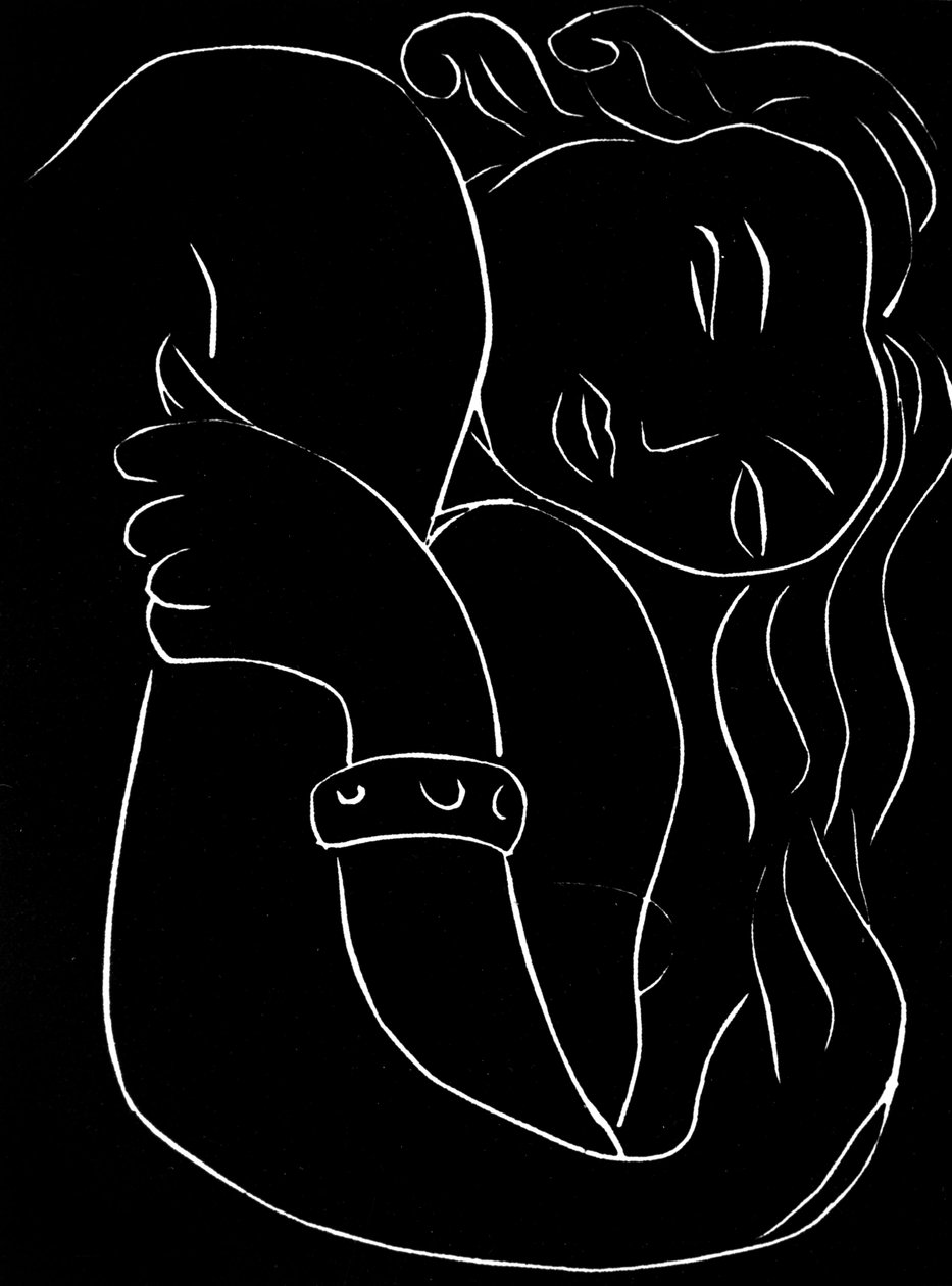 Pasiphae Chant De Minos (Les Crétois) af Henry De Montherlant, udgivet 1944 af Henri Matisse