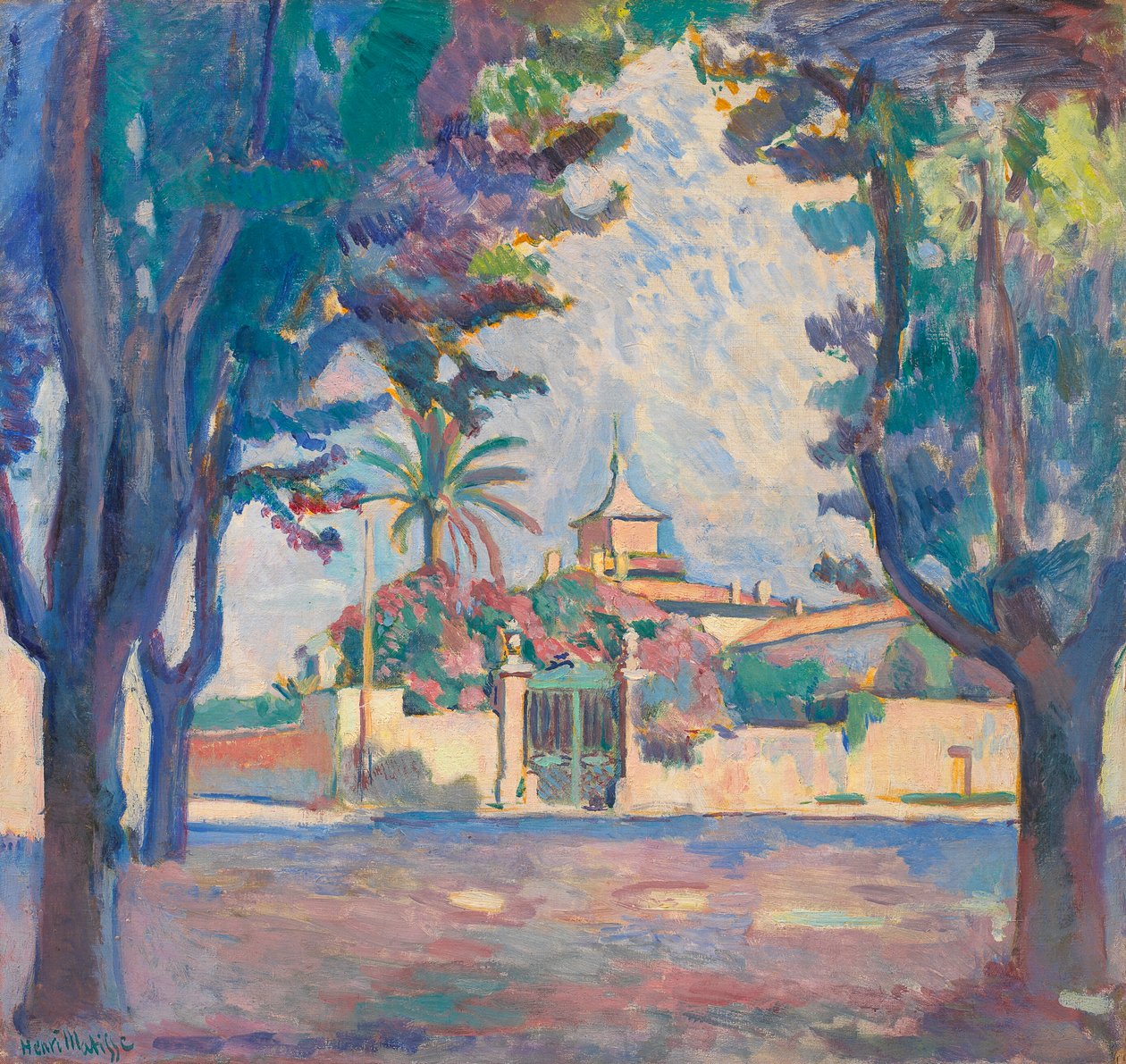 Place des Lices, Saint-Tropez af Henri Matisse
