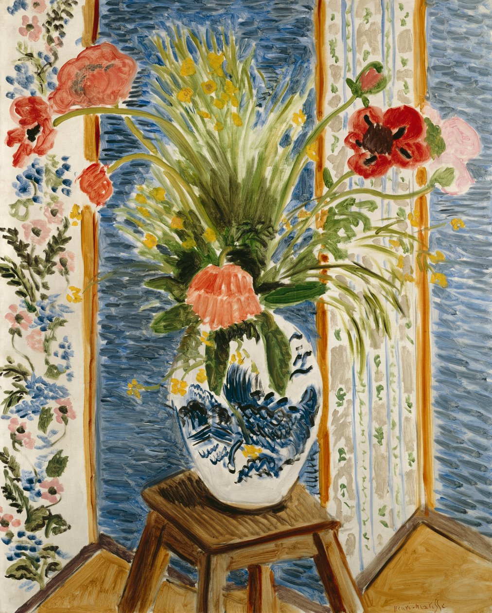 Poppies, ca. 1919 (olie på lærred) af Henri Matisse