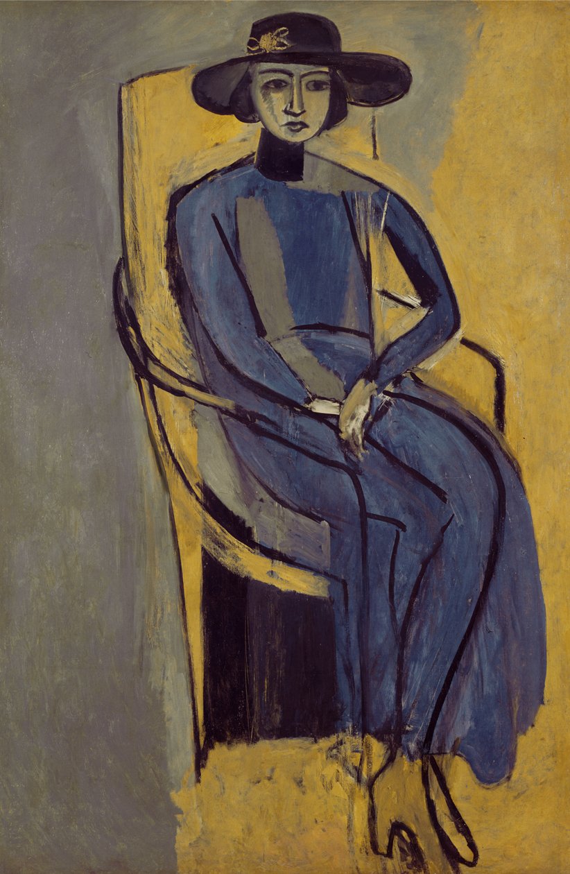 Portræt af Greta Prozor af Henri Matisse