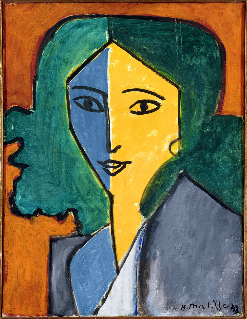 Portræt af Lydia Delectorskaya af Henri Matisse