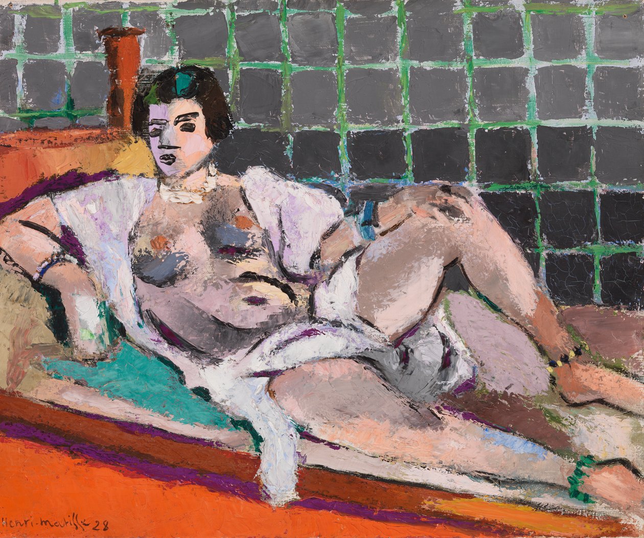 Liggende odalisque (Nu étendu) af Henri Matisse