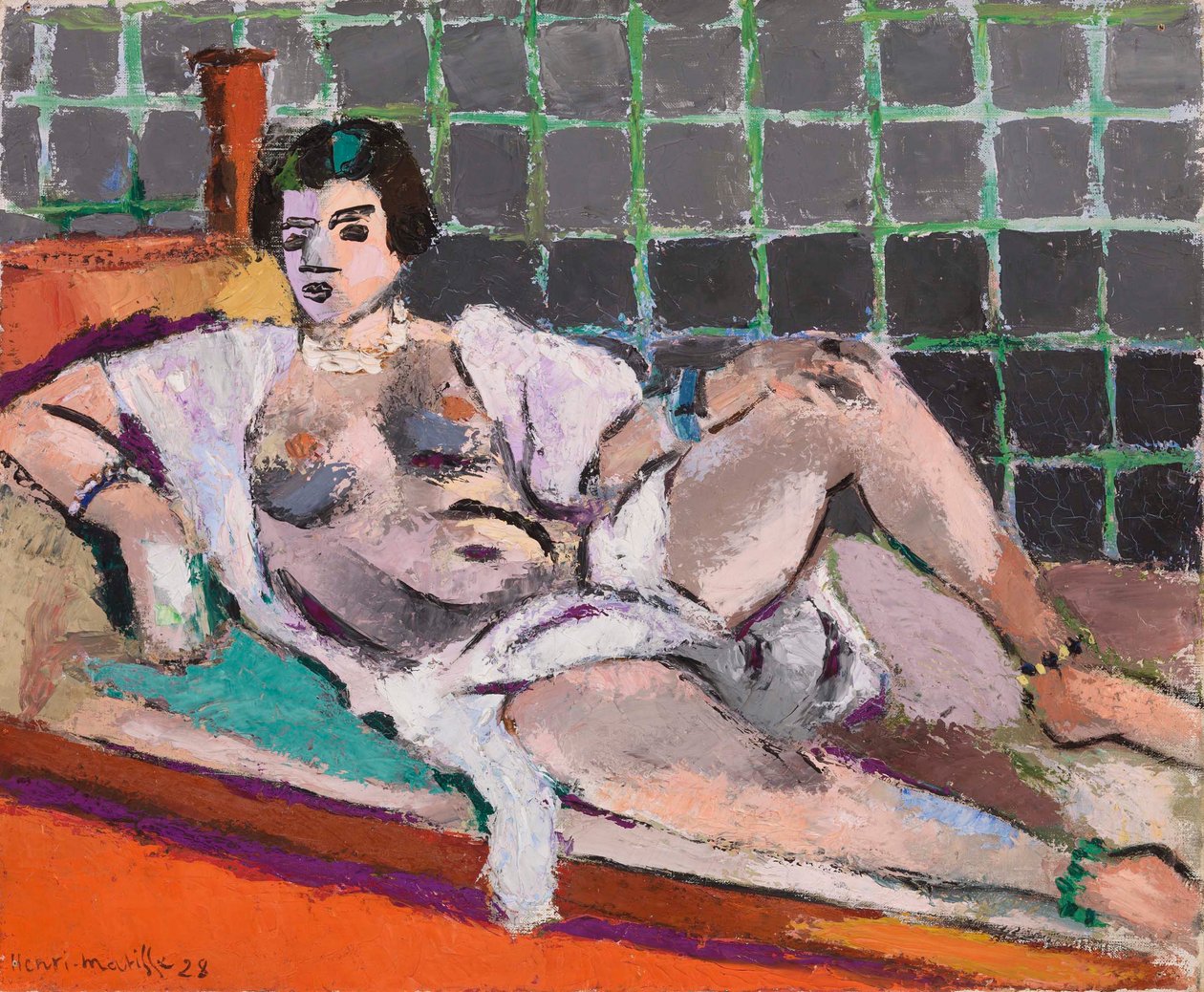 Liggende odalisque (Nu étendu) af Henri Matisse
