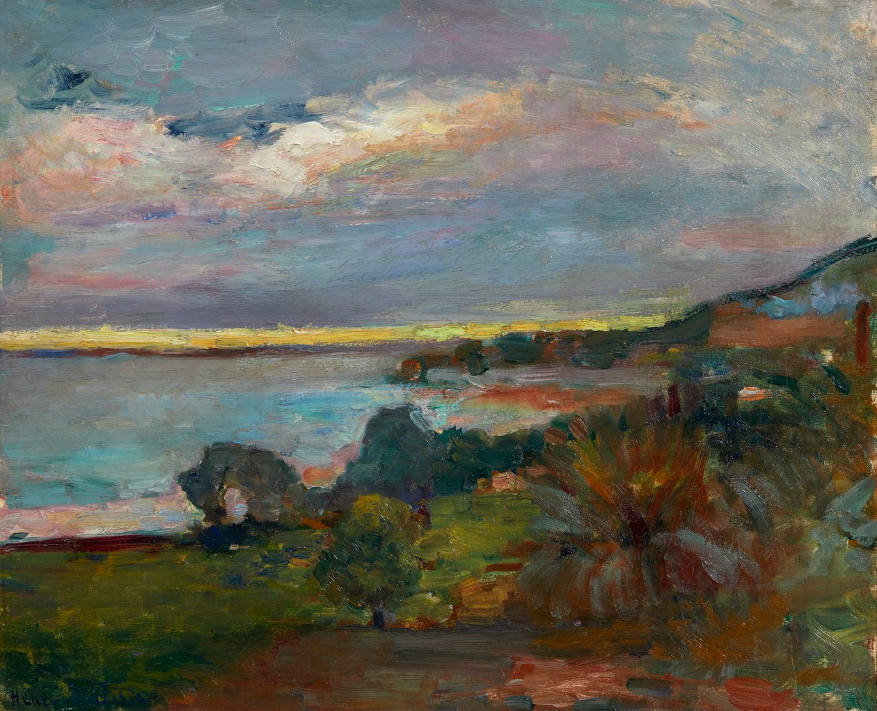 Havet på Korsika, Le Scoud af Henri Matisse
