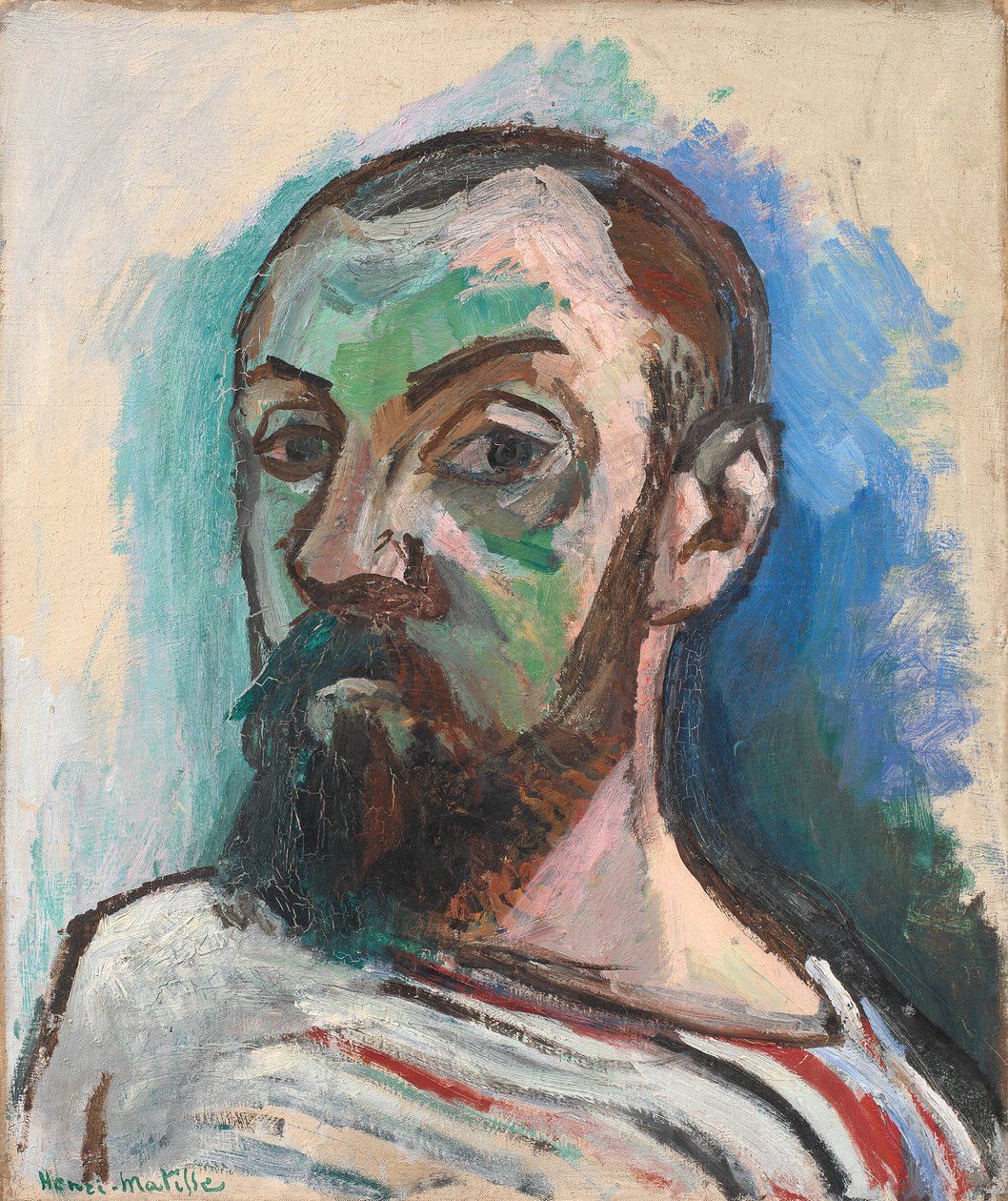 Selvportræt af Henri Matisse
