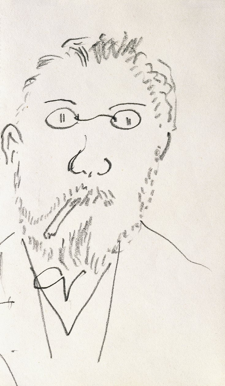 Selvportræt af Henri Matisse