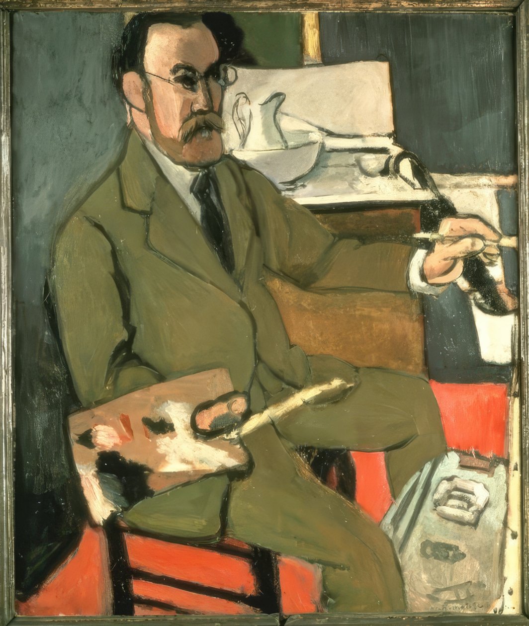 Selvportræt af Henri Matisse