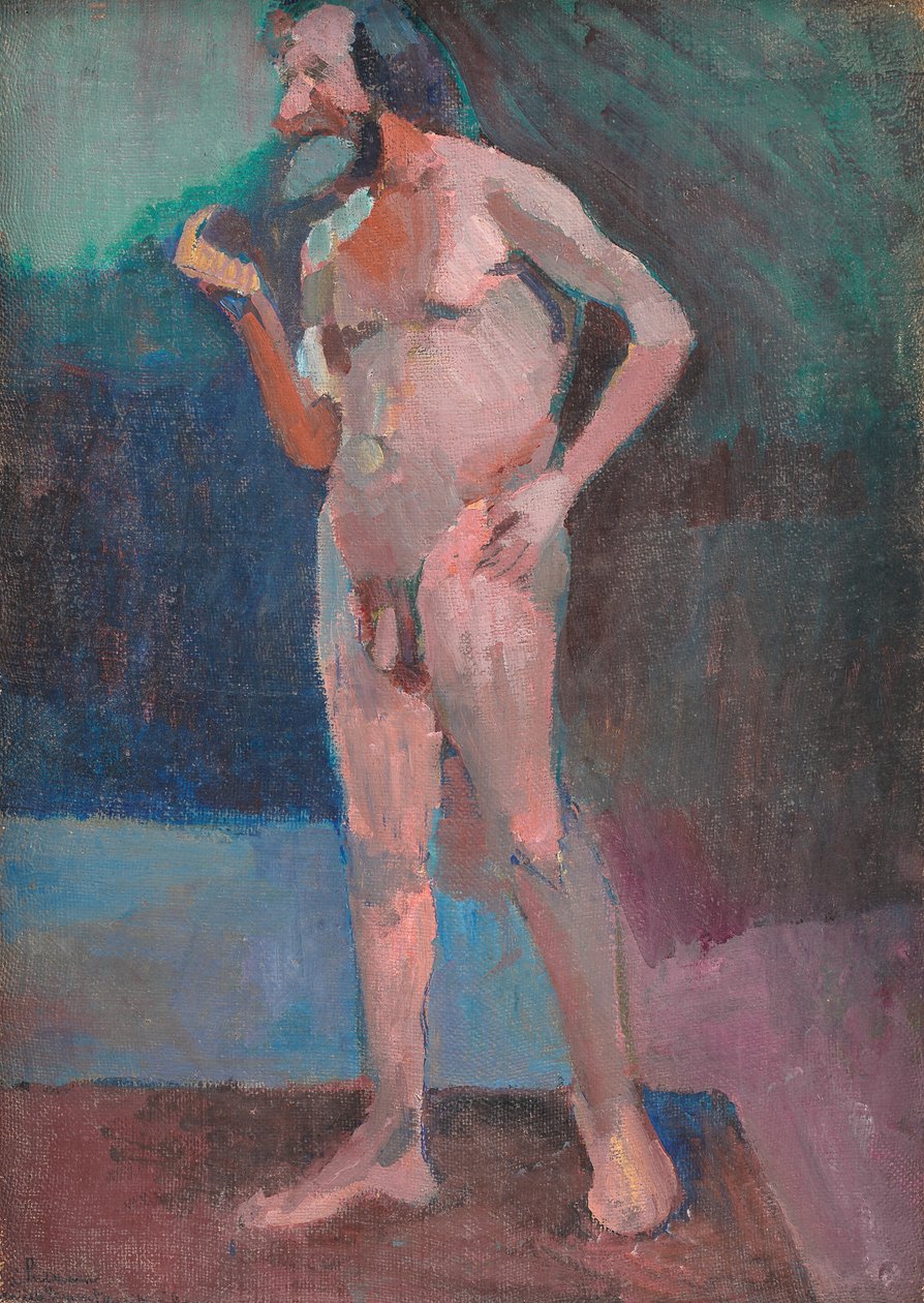 Stående mandlig model af Henri Matisse