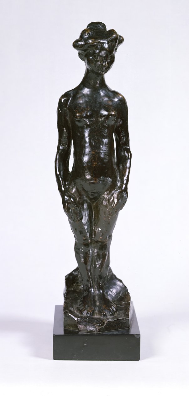Stående nøgen (Nøgen pige) 1906 (bronze) (se også 221064) af Henri Matisse