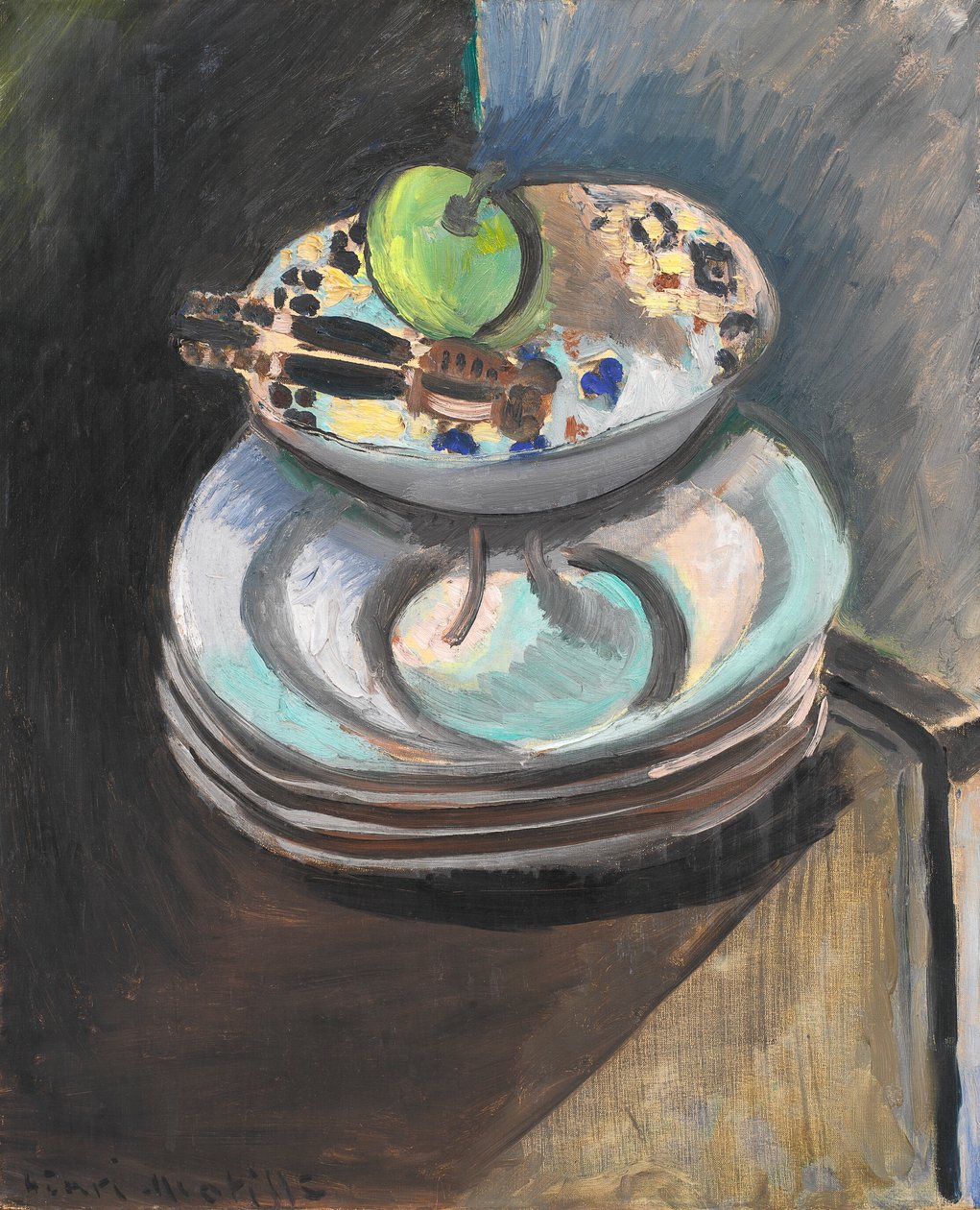 Stilleben med nøddeknækker af Henri Matisse