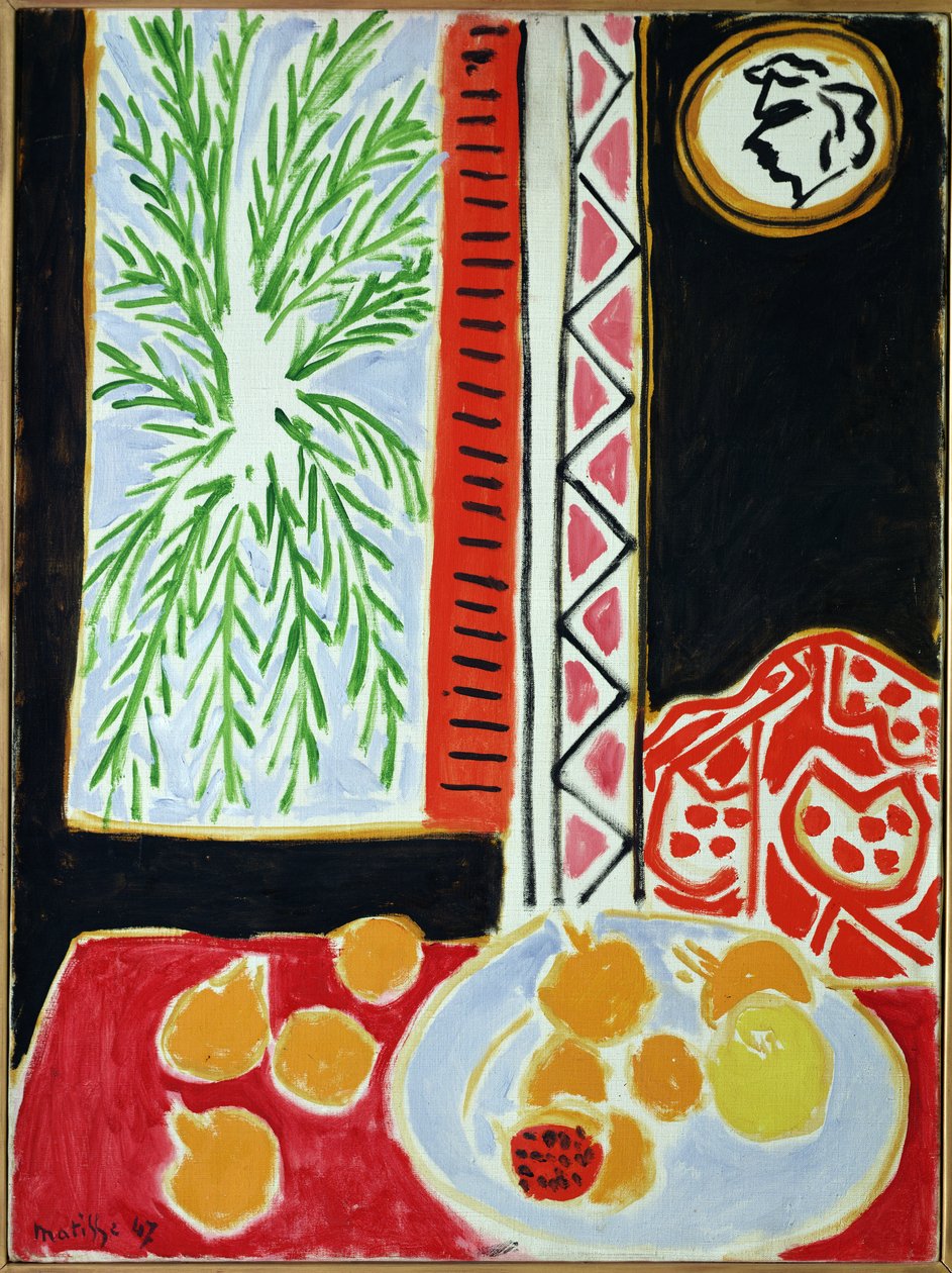 Stilleben med granatæbler af Henri Matisse