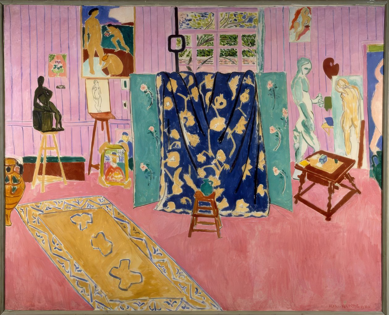 Kunstnerens atelier af Henri Matisse