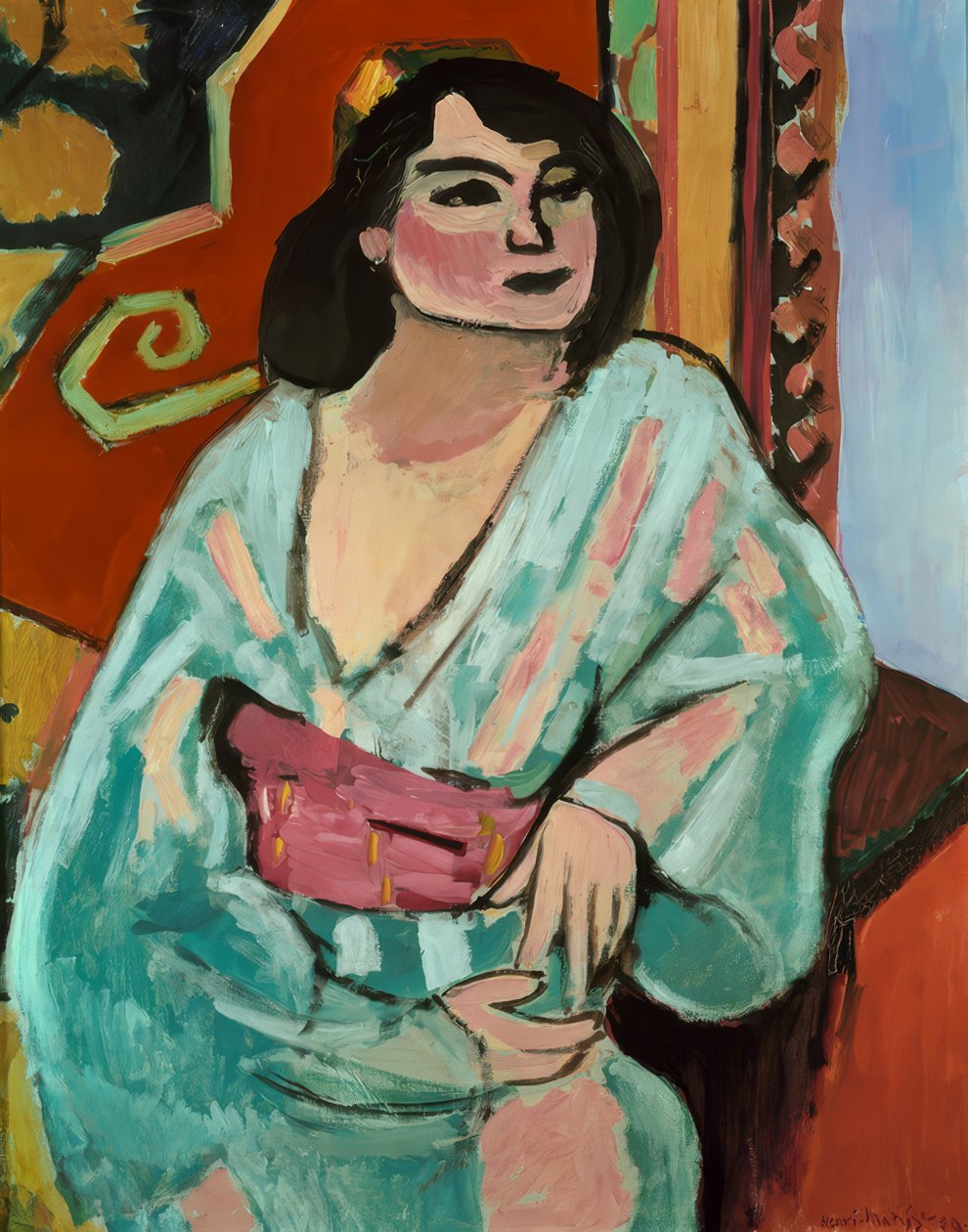 Den algeriske kvinde af Henri Matisse