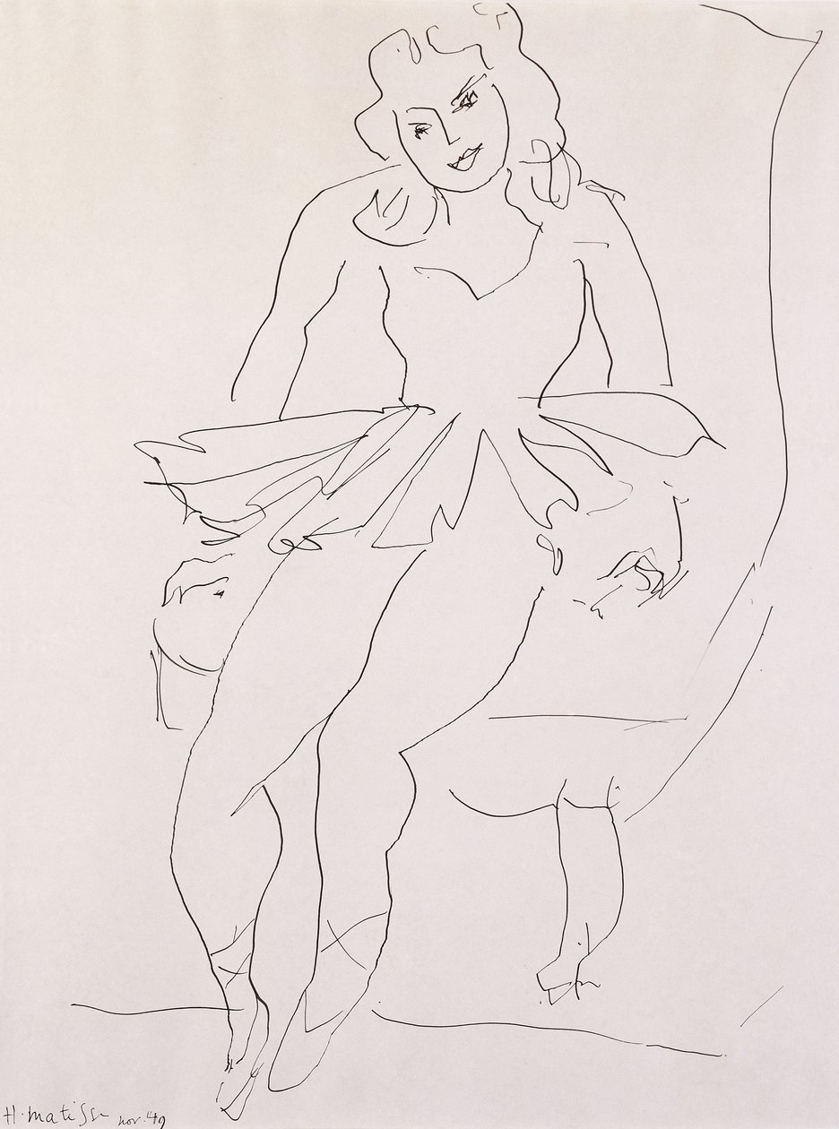 Danseren af Henri Matisse