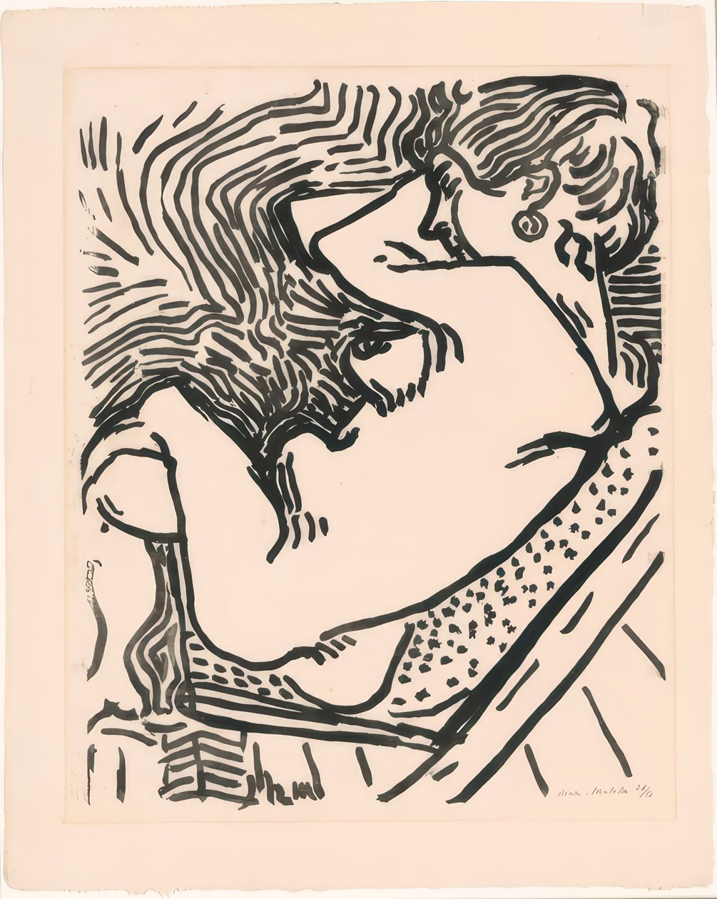 Det store træsnit af Henri Matisse