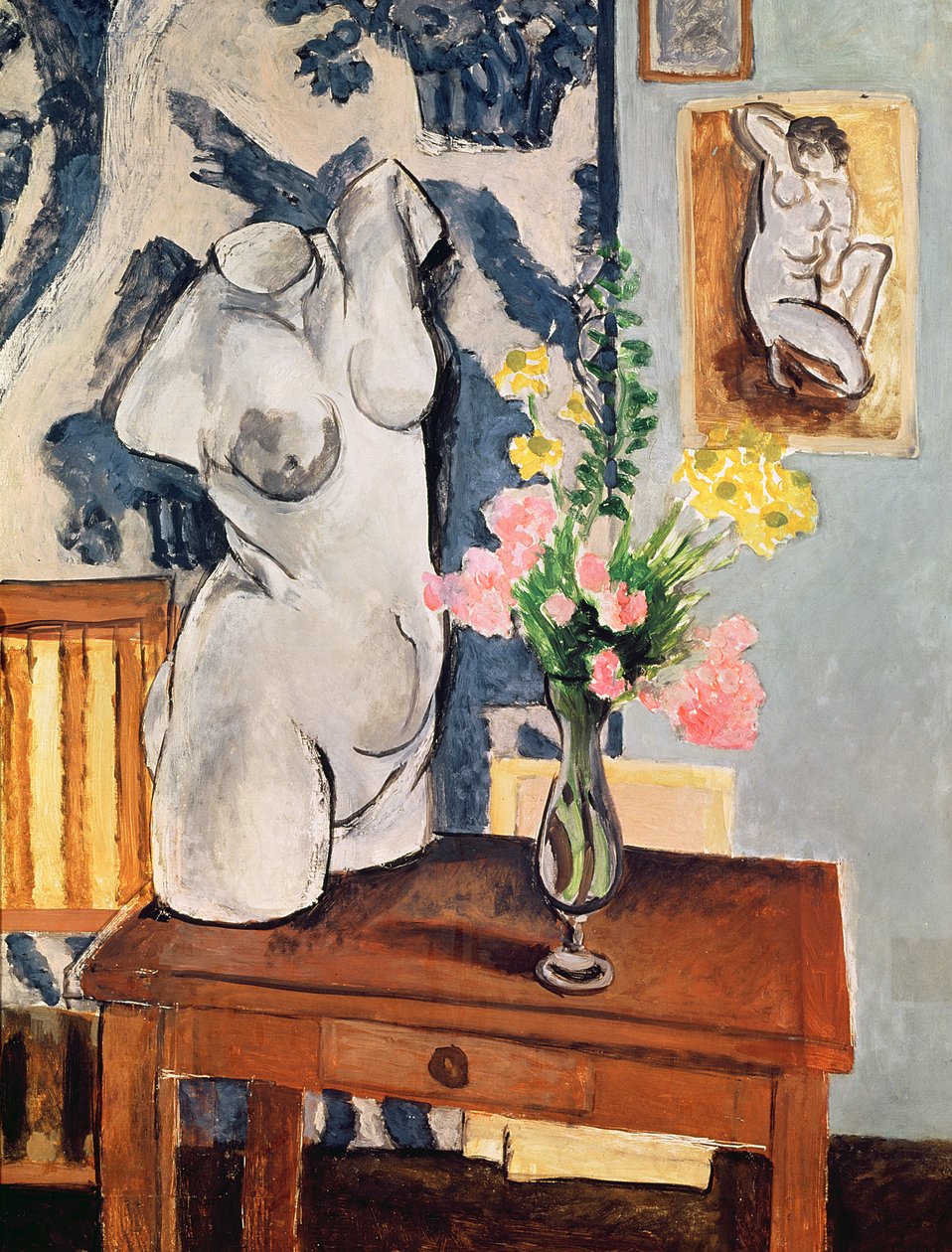 Torsoen i gips af Henri Matisse