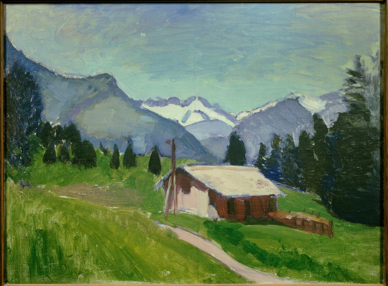 Savoy Alperne 1901 (olie på lærred) af Henri Matisse