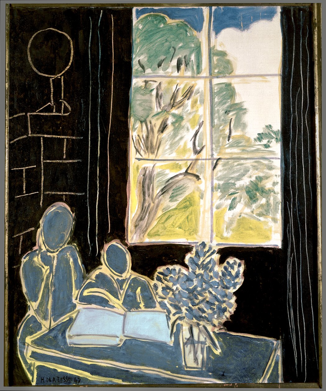 Stilheden, der bor i huse af Henri Matisse