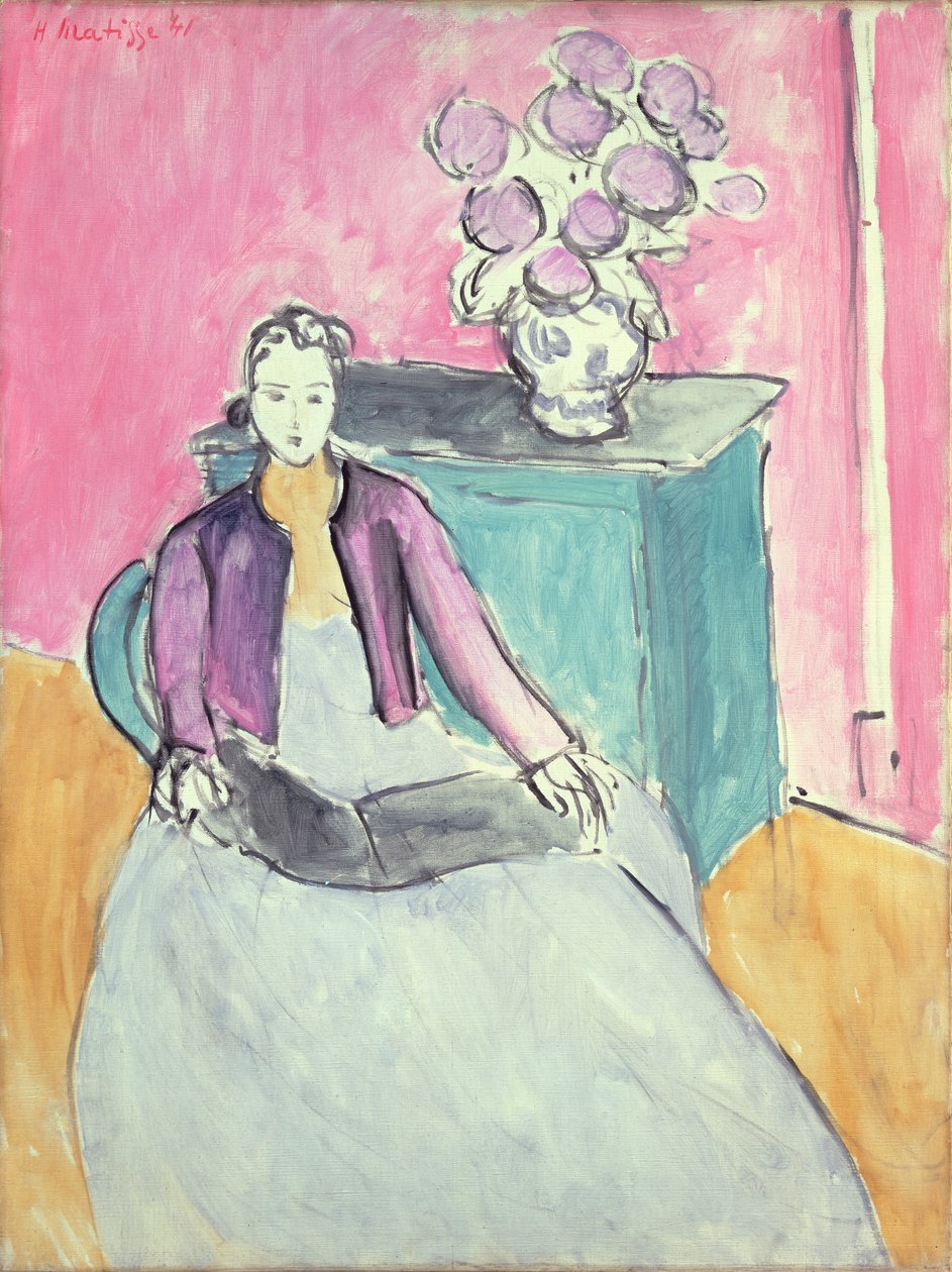 Den violette bolero af Henri Matisse