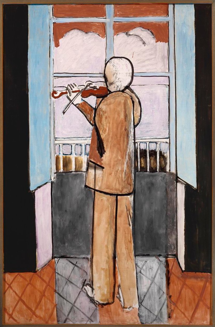 Violinisten ved vinduet af Henri Matisse