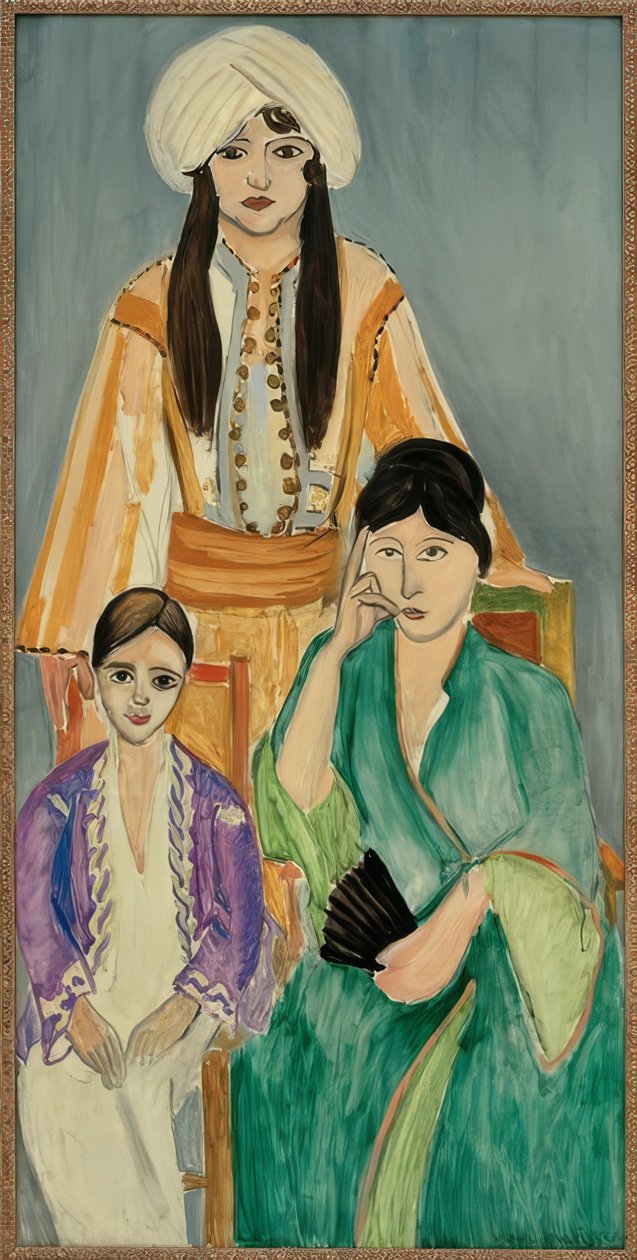 Tre søstre af Henri Matisse