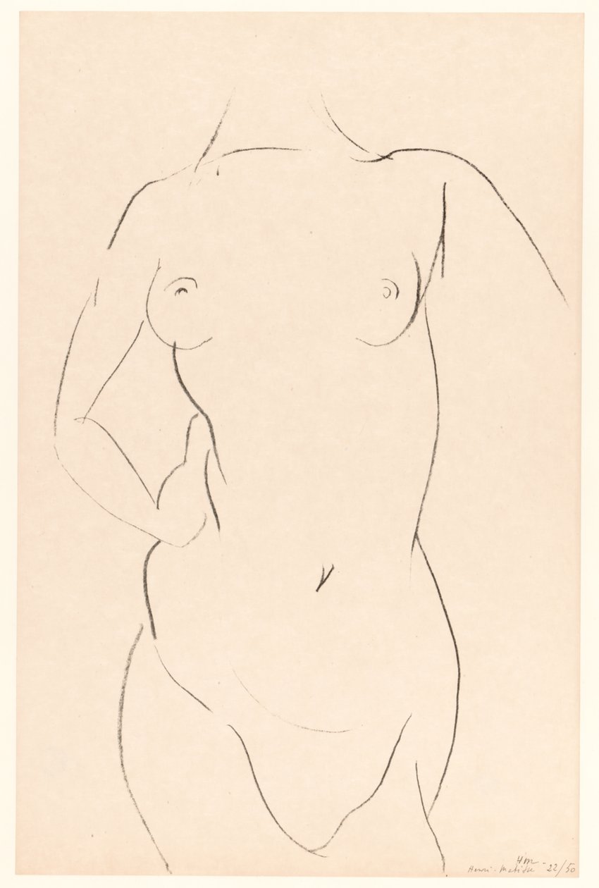 Torso af Henri Matisse