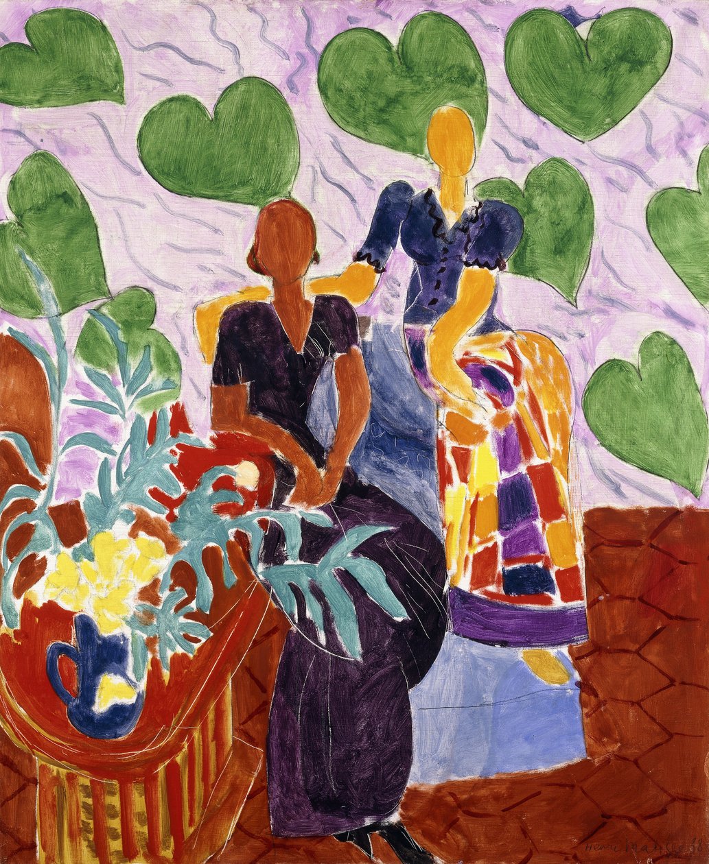 To kvinder af Henri Matisse