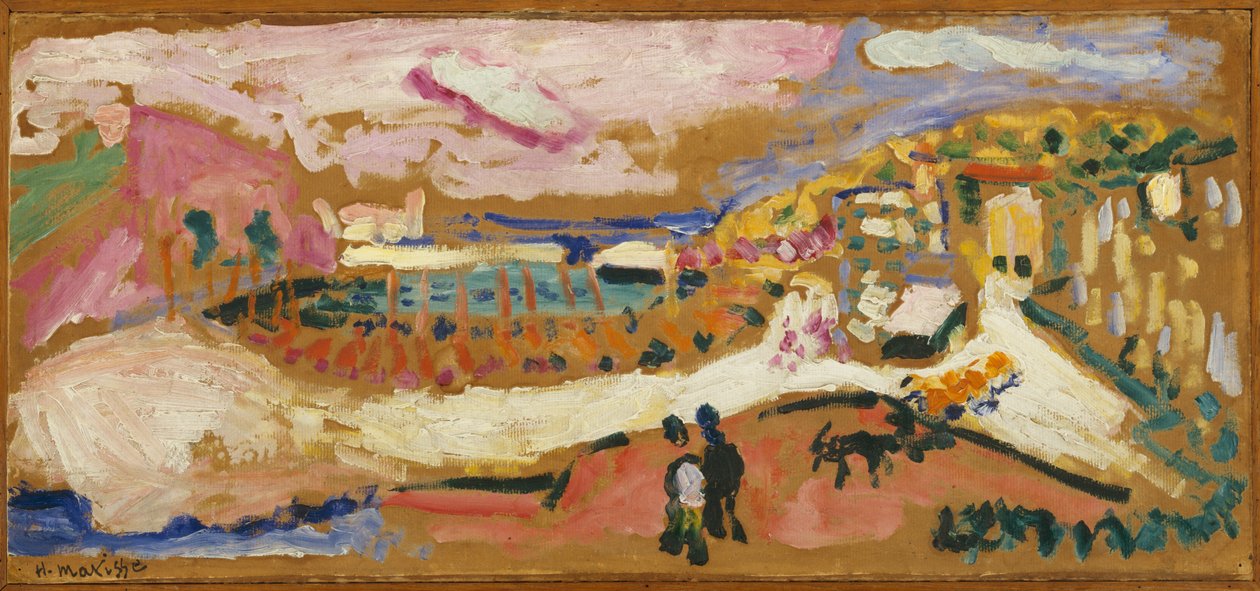 Udsigt over Collioure af Henri Matisse