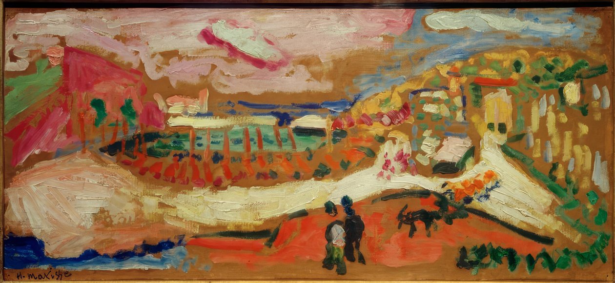 Udsigt over Collioure af Henri Matisse