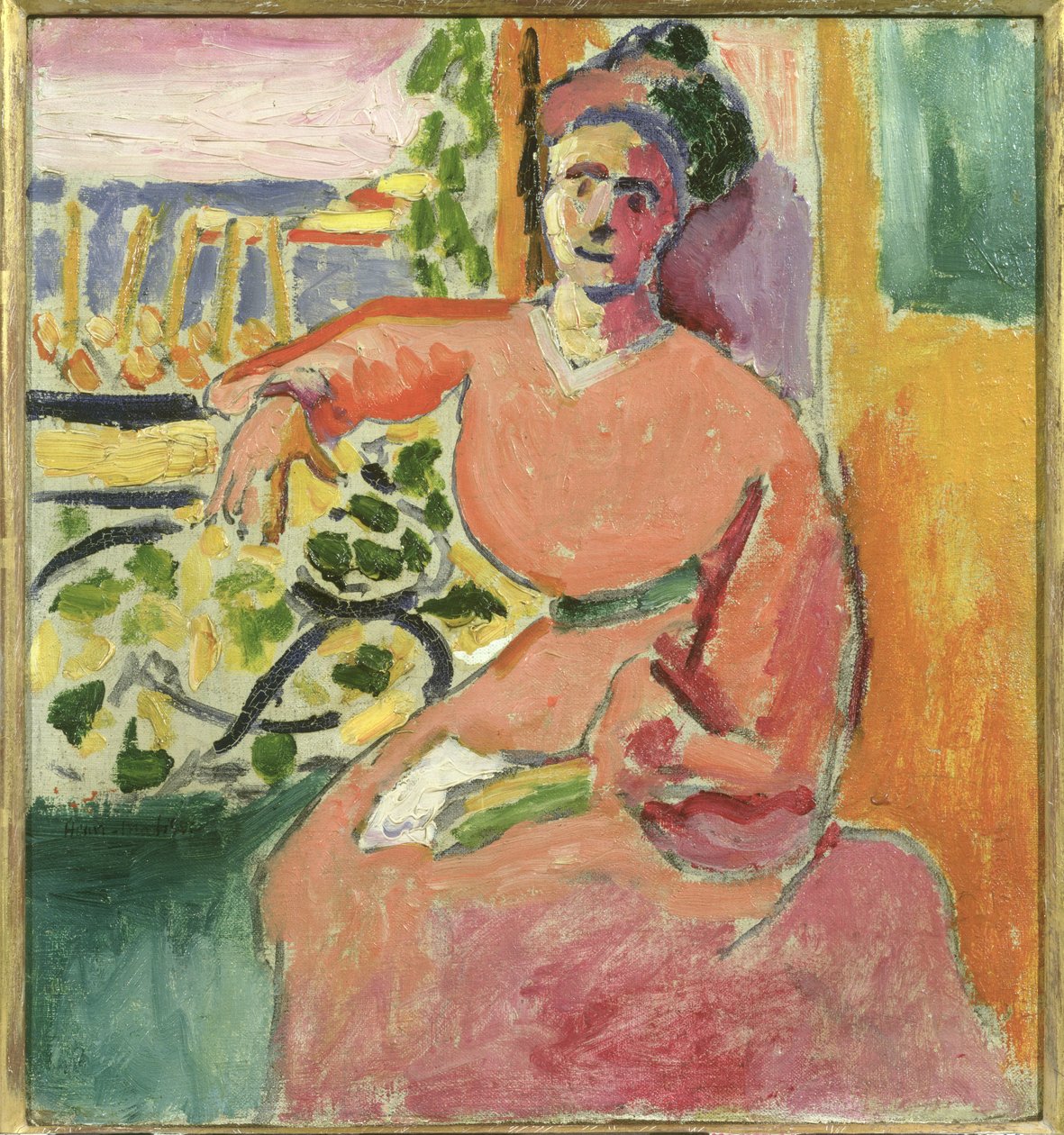 Kvinden ved vinduet af Henri Matisse