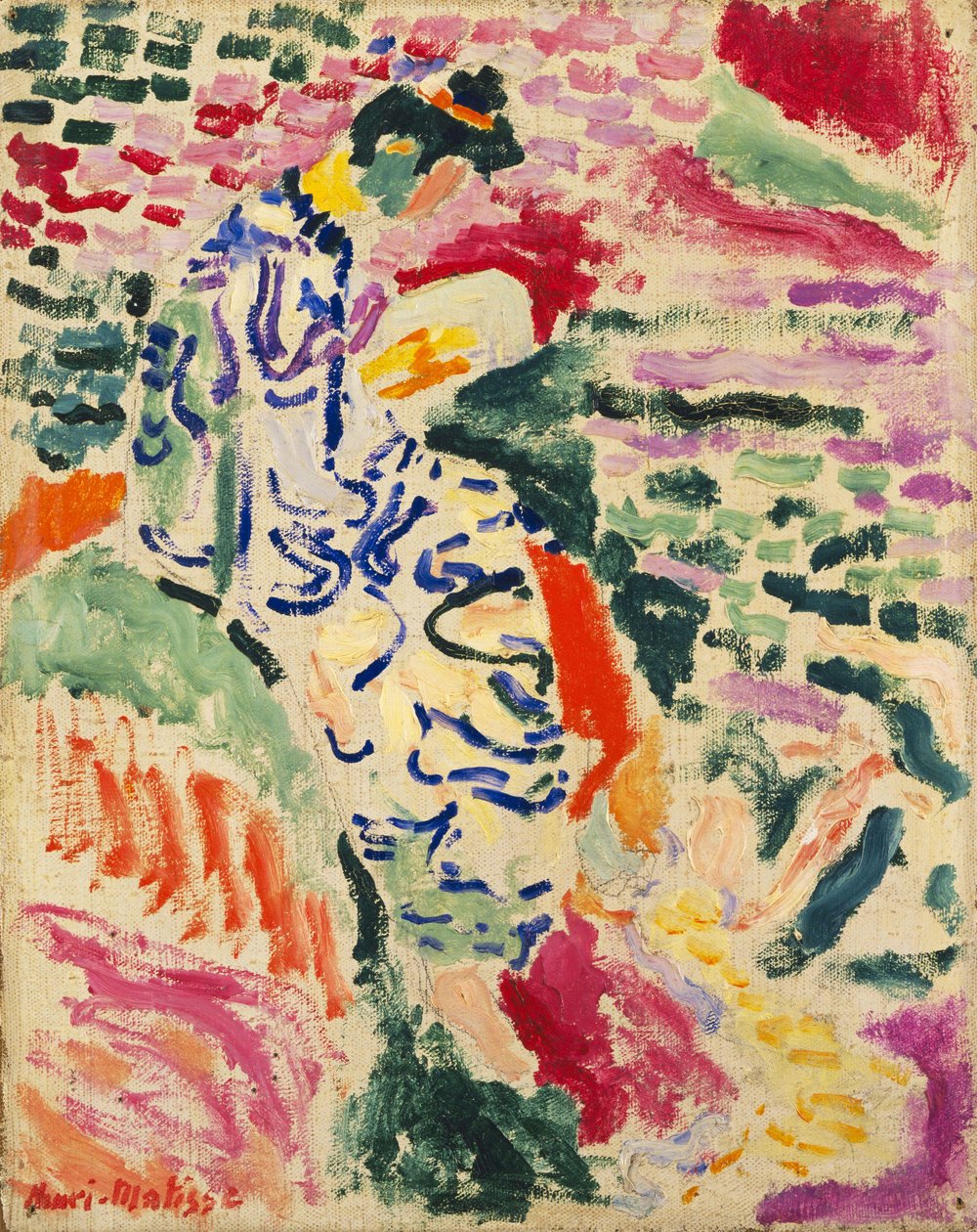 Kvinden ved vandet (La Japonaise) af Henri Matisse