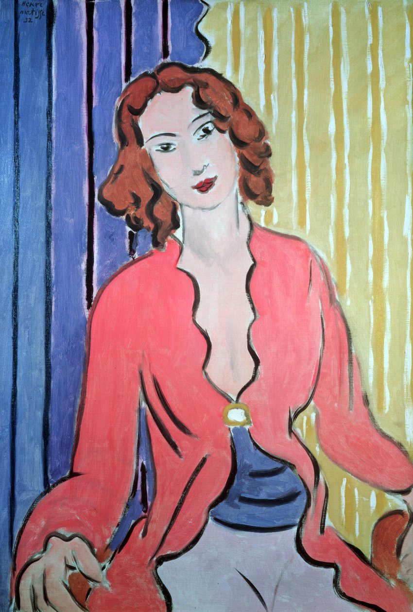 Kvinde i persisk kostume af Henri Matisse