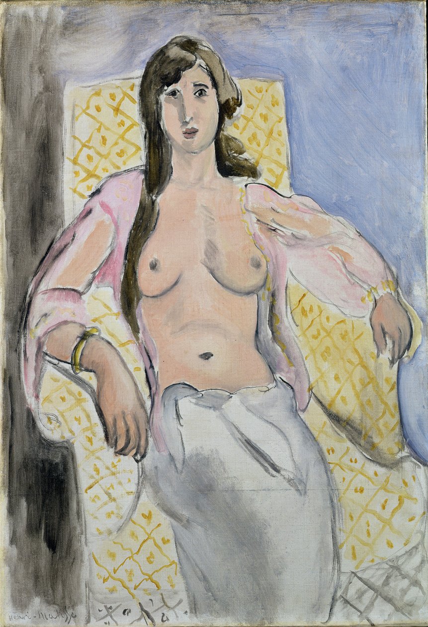 Kvinden i lænestolen eller Antoinette af Henri Matisse