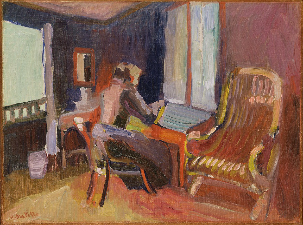Kvinde i et interiør af Henri Matisse