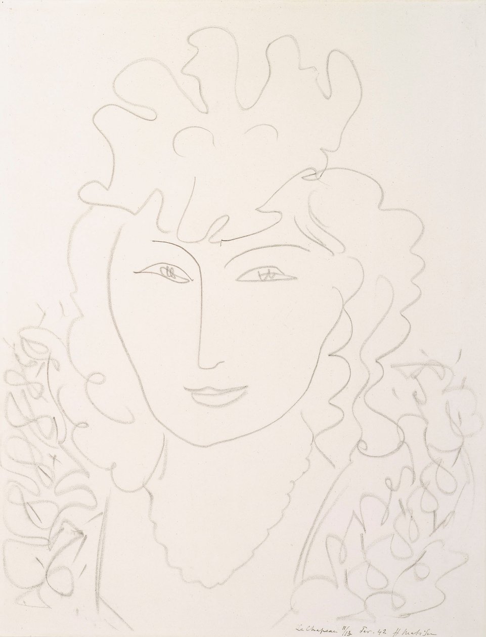 Kvinde med hat af Henri Matisse