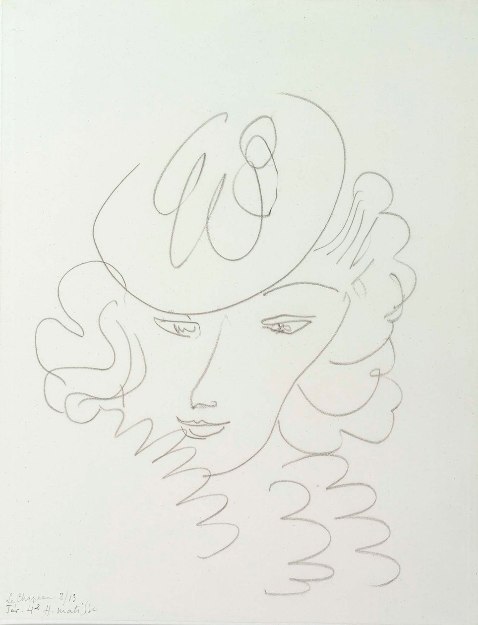 Kvinde med hat af Henri Matisse