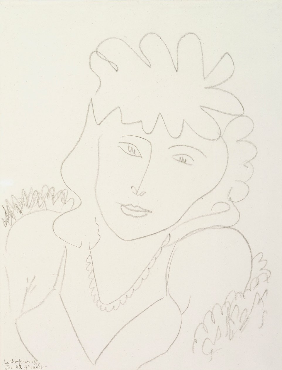 Kvinde med hat af Henri Matisse