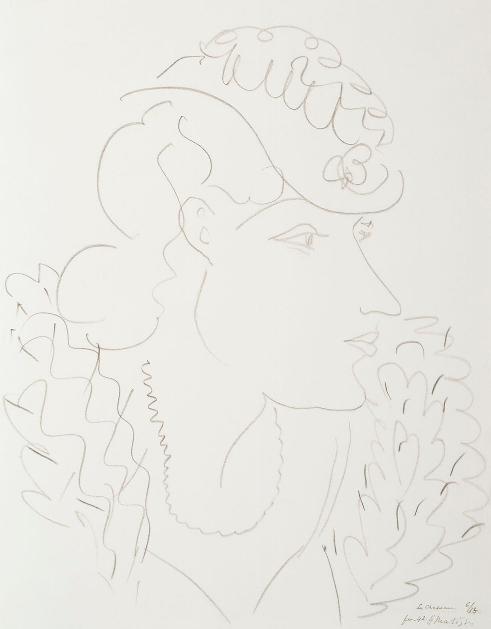 Kvinde med hat af Henri Matisse