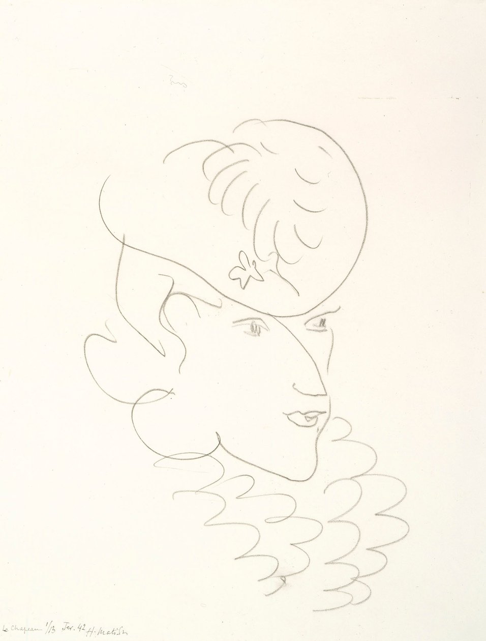 Kvinde med hat af Henri Matisse