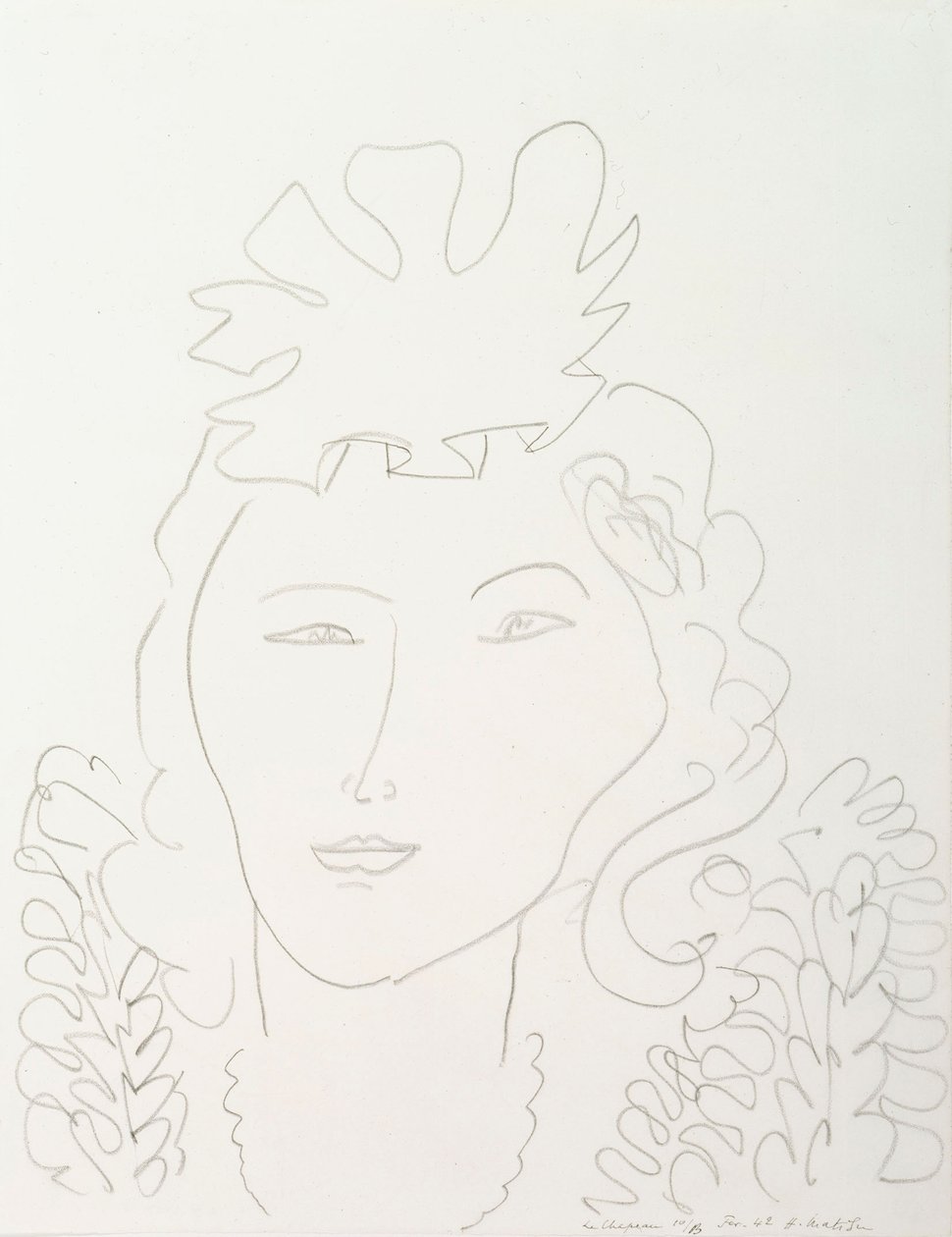 Kvinde med hat af Henri Matisse