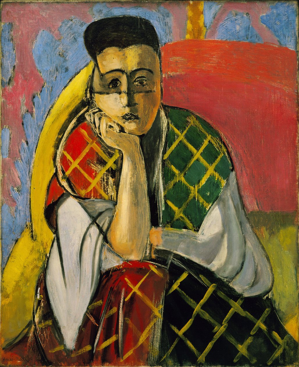 Kvinde med slør af Henri Matisse