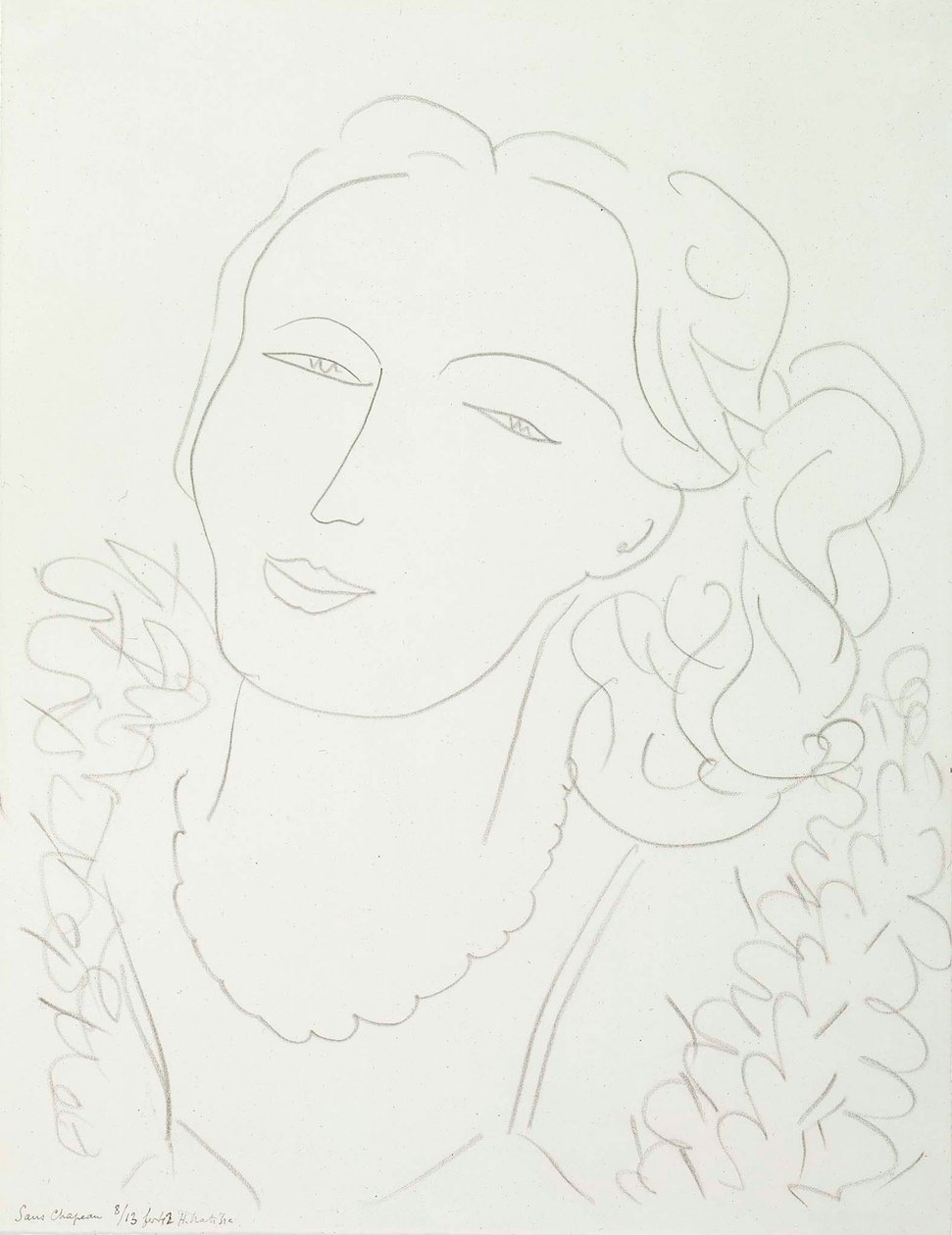 Kvinde uden hat af Henri Matisse